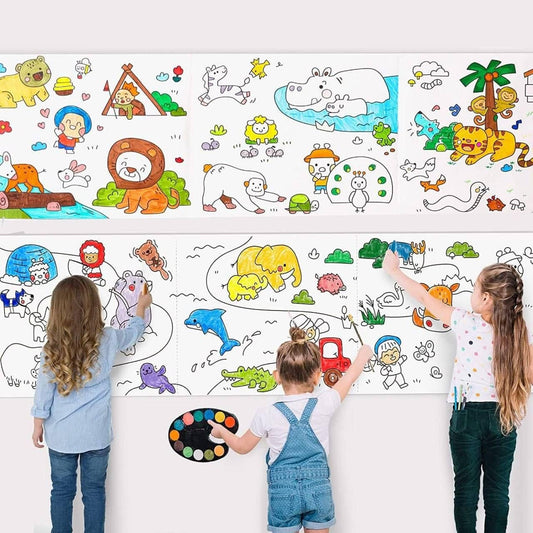 DIY Drawing & Painting Paper Roll – Creative Activity Sheet for Kids (3m/5m)