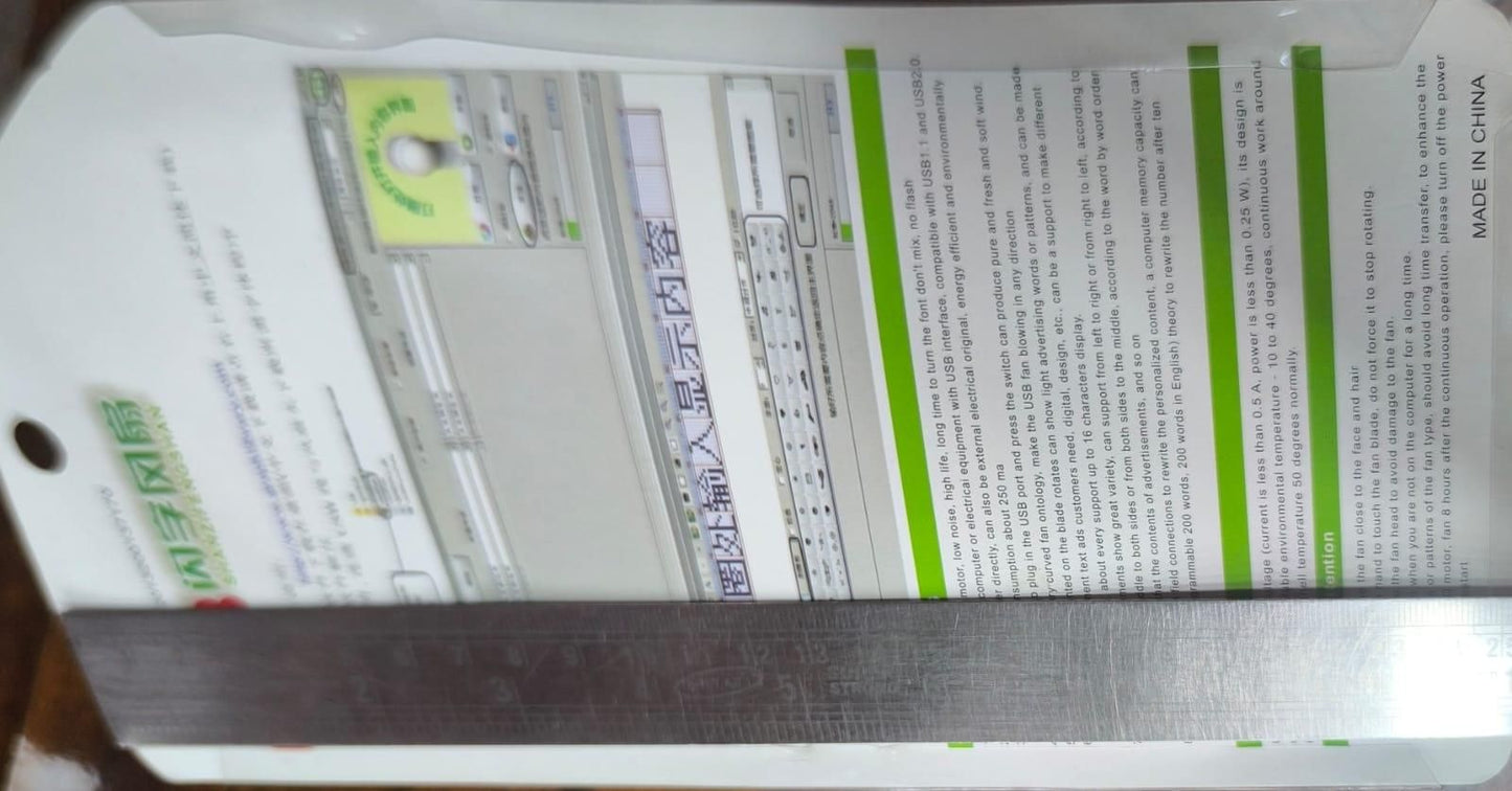 Programmable LED Display with USB Plug & Flexible Neck