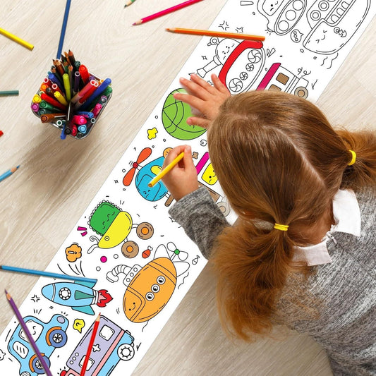 DIY Drawing & Painting Paper Roll – Creative Activity Sheet for Kids (3m/5m)