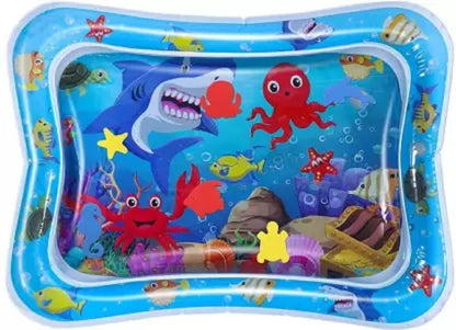 Tummy Time Baby Water Play Mat – Inflatable Sensory Activity Pad for Infants