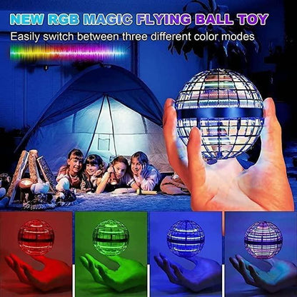 Flying Spinner Mini – Rechargeable Boomerang Toy with LED Lights & 360° Tricks